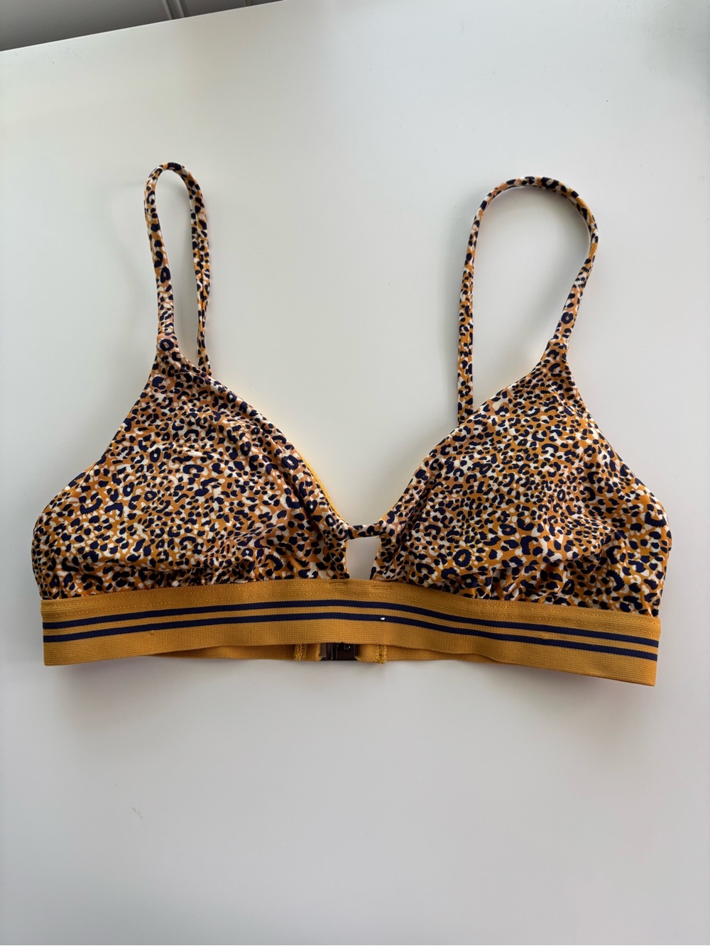 Seafolly Cheetah Animal Print Bikini Top